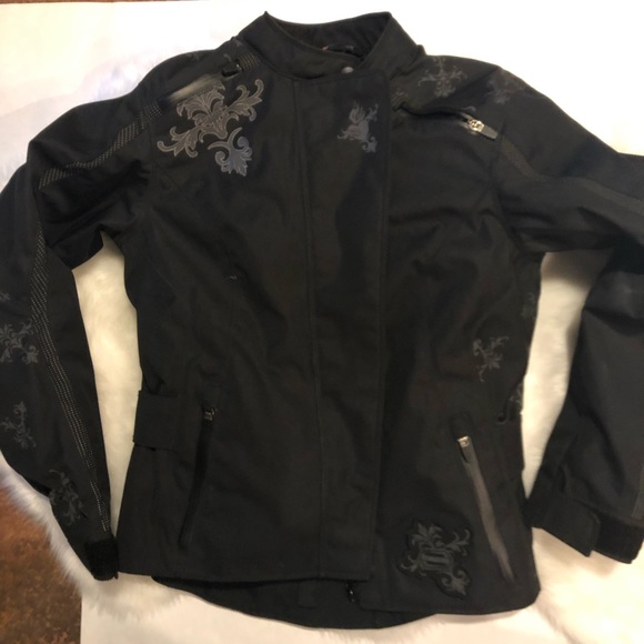 Shift II Padded Motorcycle Jacket - Fleur De Lys - Picture 1 of 6